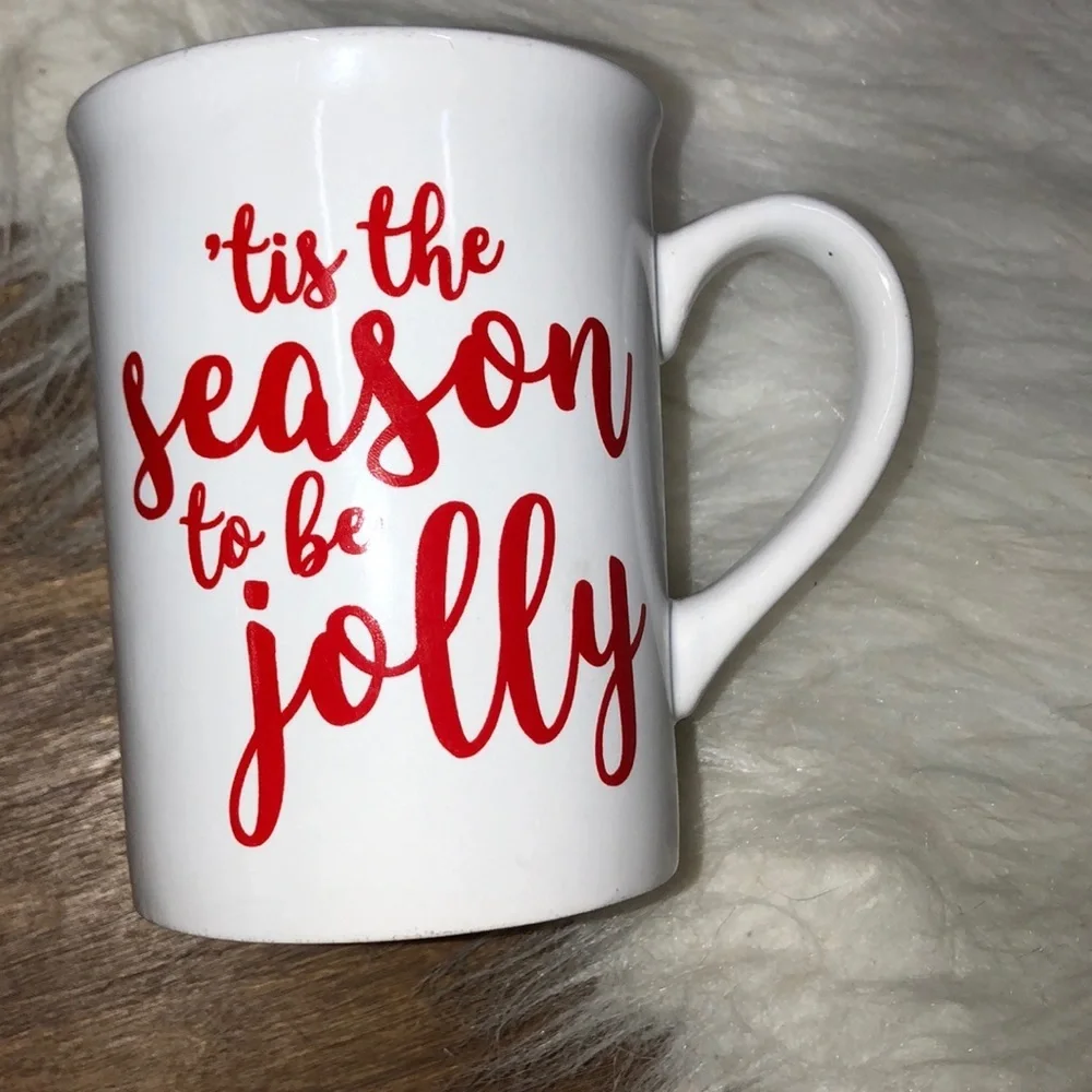 Tis the season to be jolly Christmas coffee mug
